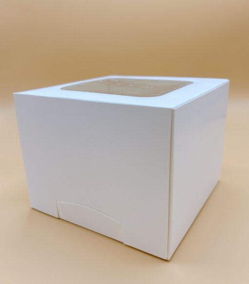 กล่องเค้กครึ่งปอนด์ ขนาด 15.5x15.5x12 ซม. (แพค10ใบ) 1730