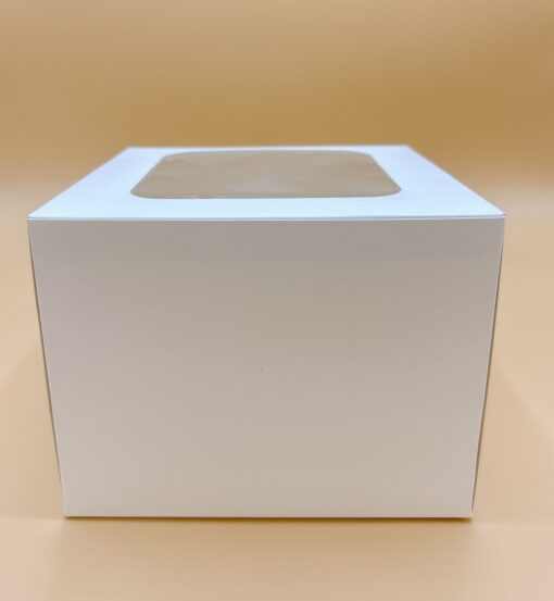 กล่องเค้กครึ่งปอนด์ ขนาด 15.5x15.5x12 ซม. (แพค10ใบ) 1730 - Image 2