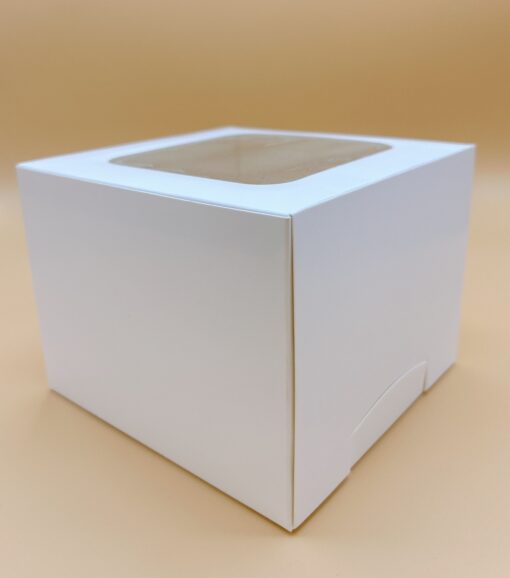 กล่องเค้กครึ่งปอนด์ ขนาด 15.5x15.5x12 ซม. (แพค10ใบ) 1730 - Image 3
