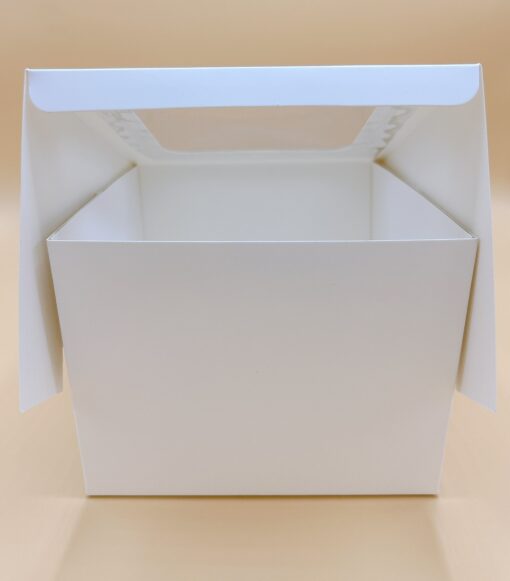 กล่องเค้กครึ่งปอนด์ ขนาด 15.5x15.5x12 ซม. (แพค10ใบ) 1730 - Image 5
