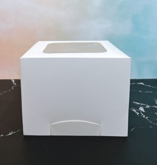 กล่องเค้กครึ่งปอนด์ ขนาด 15.5x15.5x12 ซม. (แพค10ใบ) 1730 - Image 2