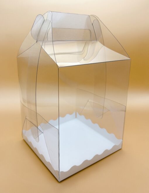 กล่องเค้กใสครึ่งปอนด์ทรงสูง ขนาด15x15x18 ซม. (1ชิ้น/แพค) 2554 - Image 5